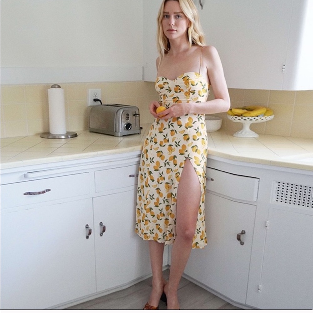 Juliette Lemon Dress
